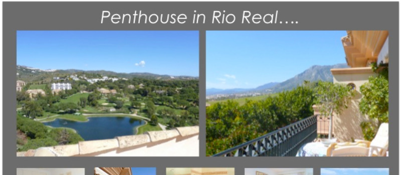 4 Slaapkamer Penthouse te koop in Rio Real, Marbella